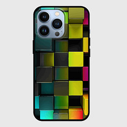 Чехол iPhone 13 Pro Colored Geometric 3D pattern