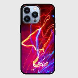 Чехол iPhone 13 Pro Neon vanguard pattern Lighting