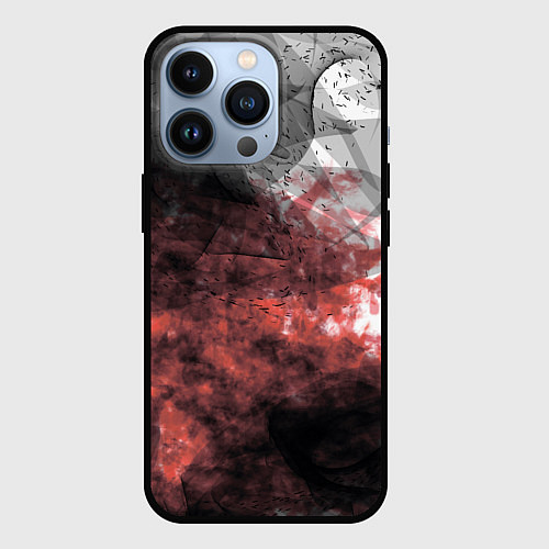 Чехол iPhone 13 Pro Огонь и пепел Коллекция Get inspired! N-1-8-n-1-9- / 3D-Черный – фото 1