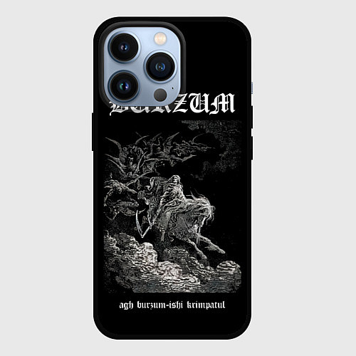 Чехол iPhone 13 Pro Burzum ishi krimpatul / 3D-Черный – фото 1