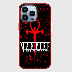 Чехол для iPhone 13 Pro Vampire The Masquerade Bloodlines, цвет: 3D-красный