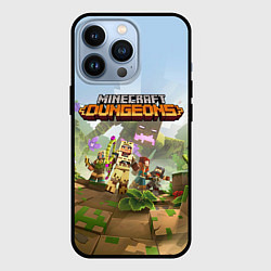 Чехол iPhone 13 Pro Minecraft Dungeons Heroes Video game