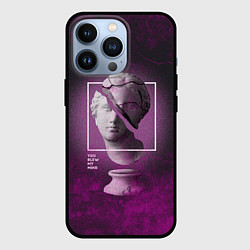 Чехол iPhone 13 Pro Vaporwave Statue You Blew My Mind