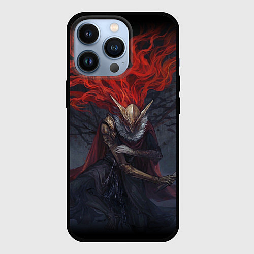 Чехол iPhone 13 Pro ELDEN RING МАЛЕНИЯ MALENIA / 3D-Черный – фото 1