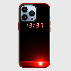 Чехол для iPhone 13 Pro 1337 Elite, цвет: 3D-красный