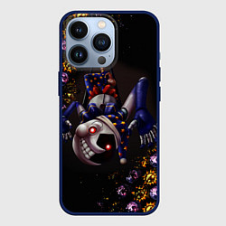 Чехол для iPhone 13 Pro Five Nights at Freddys: Security Breach Луна патте, цвет: 3D-тёмно-синий
