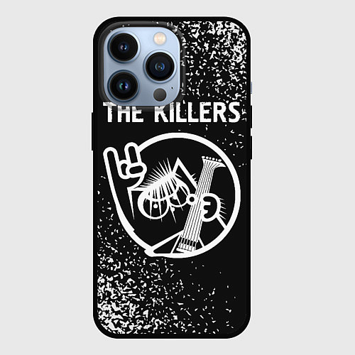 Чехол iPhone 13 Pro The Killers - КОТ - Краска / 3D-Черный – фото 1