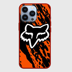 Чехол iPhone 13 Pro FOX MOTOCROSS ORANGE