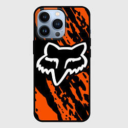 Чехол для iPhone 13 Pro FOX MOTOCROSS ORANGE, цвет: 3D-черный