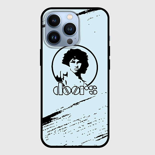 Чехол iPhone 13 Pro The doors музыкант / 3D-Черный – фото 1