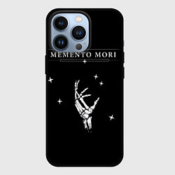 Чехол для iPhone 13 Pro Memento Mori Надпись, цвет: 3D-черный