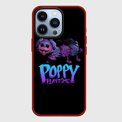 Чехол для iPhone 13 Pro POPPY PLAYTIME PJ Pug-a-Pillar, цвет: 3D-красный