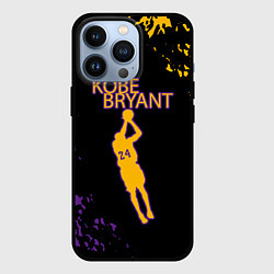 Чехол для iPhone 13 Pro Kobe Bryant Баскетболист 24, цвет: 3D-черный