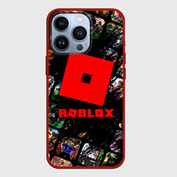 Чехол iPhone 13 Pro ROBLOX СЮЖЕТЫ И ЛОГОТИП