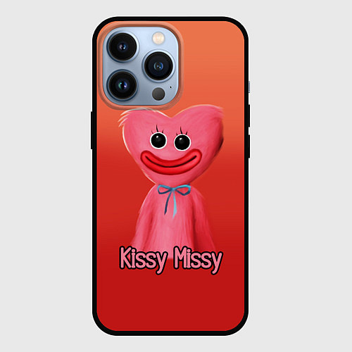 Чехол iPhone 13 Pro КИССИ МИССИ KISSY MISSY / 3D-Черный – фото 1