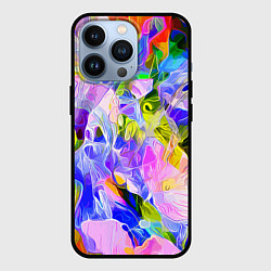 Чехол iPhone 13 Pro Красочный цветочный узор Весна - Лето 2023 Colorfu