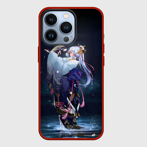 Чехол iPhone 13 Pro АЯКА-AYAKA ТАНЕЦ / 3D-Красный – фото 1