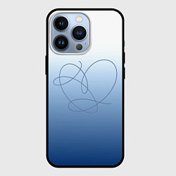 Чехол iPhone 13 Pro Сердце love yourself