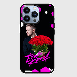 Чехол для iPhone 13 Pro Егор крид С букетом роз, цвет: 3D-черный