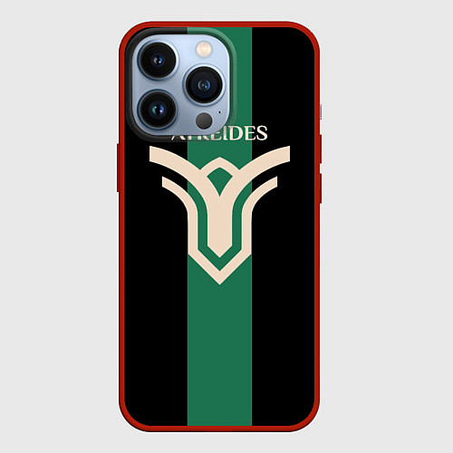 Чехол iPhone 13 Pro Dune: Spice Wars раса Atreides / 3D-Красный – фото 1