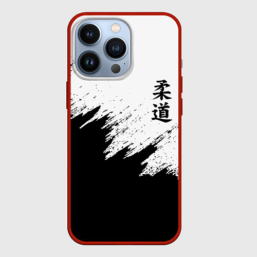 Чехол iPhone 13 Pro ДЗЮДО КУДО JUDO / 3D-Красный – фото 1