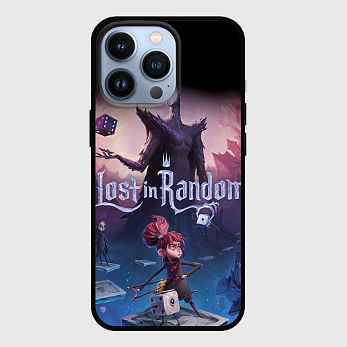 Чехол iPhone 13 Pro Lost in Random / 3D-Черный – фото 1