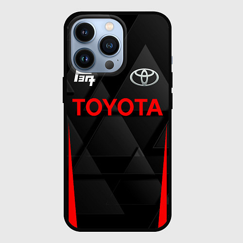 Чехол iPhone 13 Pro TAYOTA SPORT ТАЙОТА / 3D-Черный – фото 1