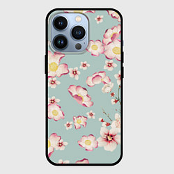 Чехол iPhone 13 Pro Цветы Дицы