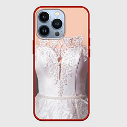 Чехол для iPhone 13 Pro Свадебный корсер, цвет: 3D-красный