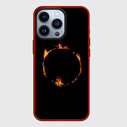 Чехол для iPhone 13 Pro Знак тьмы из Dark Souls, цвет: 3D-красный