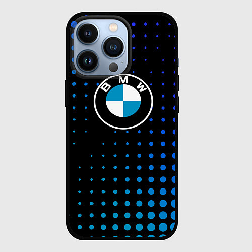 Чехол iPhone 13 Pro Bmw : Абстракция Кружки / 3D-Черный – фото 1