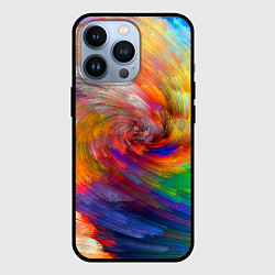 Чехол iPhone 13 Pro MULTICOLORED SWIRLS