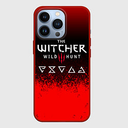 Чехол iPhone 13 Pro Witcher blood