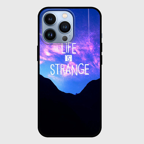 Чехол iPhone 13 Pro Life Is Strange - абстракция / 3D-Черный – фото 1