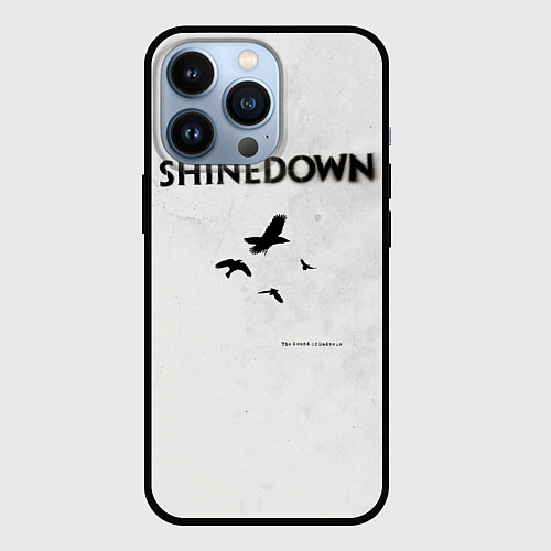 Чехол iPhone 13 Pro The Sound of Madness - Shinedown / 3D-Черный – фото 1