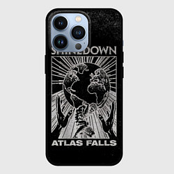 Чехол для iPhone 13 Pro Atlas Falls - Shinedown, цвет: 3D-черный