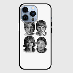 Чехол iPhone 13 Pro LEGENDS JOHN LENNON PAUL MCCARTNEY RINGO STARR GEO