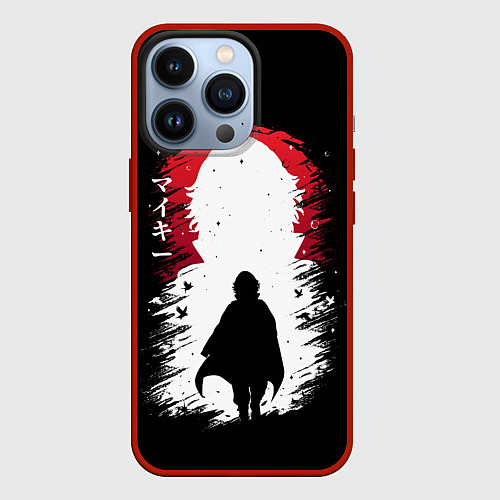 Чехол iPhone 13 Pro ТОКИЙСКИЕ МСТИТЕЛИ МАЙКИ MIKEY / 3D-Красный – фото 1