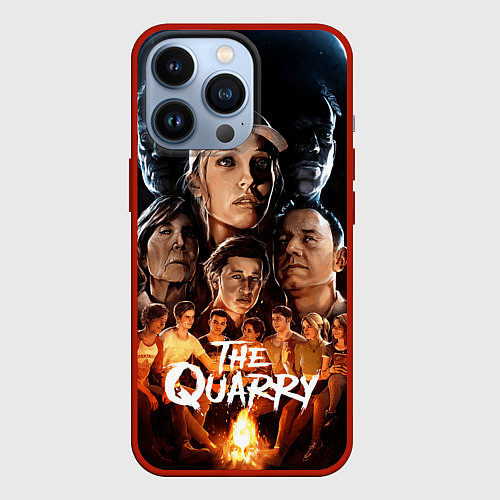 Чехол iPhone 13 Pro The Quarry Монстр и Персонажи / 3D-Красный – фото 1