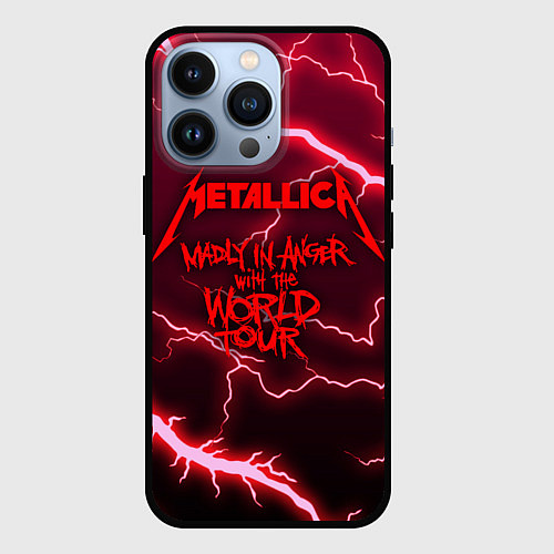 Чехол iPhone 13 Pro Metallica Madly in Angel / 3D-Черный – фото 1
