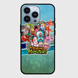Чехол iPhone 13 Pro Мои поющие монстры персонажи