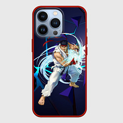 Чехол для iPhone 13 Pro Рю-Street Fighter, цвет: 3D-красный