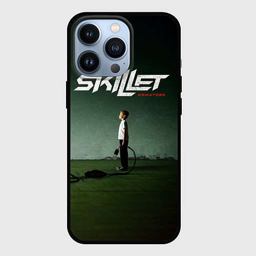 Чехол iPhone 13 Pro Comatose - Skillet / 3D-Черный – фото 1