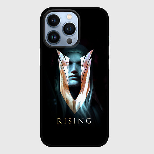 Чехол iPhone 13 Pro V rising - вампир / 3D-Черный – фото 1