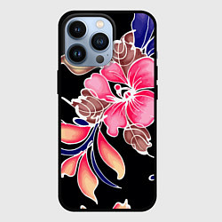 Чехол для iPhone 13 Pro Сон в летнюю ночь Beautiful flower, цвет: 3D-черный