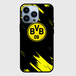 Чехол для iPhone 13 Pro Borussia texture, цвет: 3D-черный