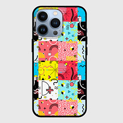 Чехол iPhone 13 Pro COLORED GEOMETRIC SHAPES