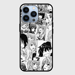 Чехол для iPhone 13 Pro Log Horizon pattern, цвет: 3D-черный