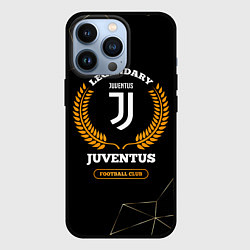 Чехол iPhone 13 Pro Лого Juventus и надпись Legendary Football Club на