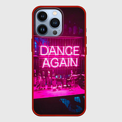 Чехол iPhone 13 Pro Неоновый бар - Розовый